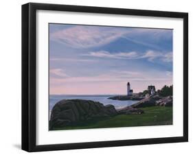 Squam Light Evening, 2014-David Arsenault-Framed Giclee Print