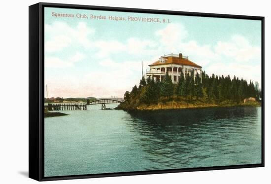 Squantum Club, Providence, Rhode Island-null-Framed Stretched Canvas