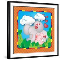 Square 1-Asmaa’ Murad-Framed Giclee Print