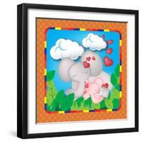 Square 1-Asmaa’ Murad-Framed Giclee Print