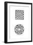 Square and Circular Chessboards, 14th Century-null-Framed Giclee Print