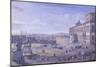 Square and Montecavallo Palace-null-Mounted Giclee Print