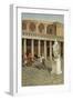 Square and Statue of Emperor, Pompei, Volume IV, Restoration Essays, Plate XIX-null-Framed Giclee Print