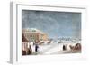 Square and the Grand Theatre at St Petersburg, 1817-John Clark-Framed Giclee Print