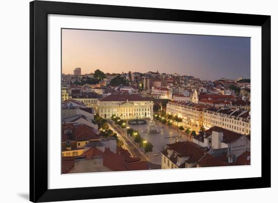 Square at Night-Demetrio Carrasco-Framed Giclee Print