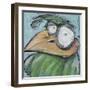 Square Bird 03a-Tim Nyberg-Framed Giclee Print