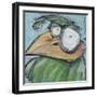 Square Bird 03a-Tim Nyberg-Framed Giclee Print