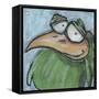 Square Bird 05a-Tim Nyberg-Framed Stretched Canvas