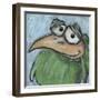 Square Bird 05b-Tim Nyberg-Framed Giclee Print