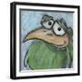 Square Bird 05b-Tim Nyberg-Framed Giclee Print