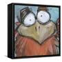 Square Bird 09a-Tim Nyberg-Framed Stretched Canvas