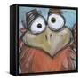 Square Bird 09b-Tim Nyberg-Framed Stretched Canvas