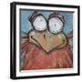 Square Bird 10a-Tim Nyberg-Framed Giclee Print