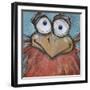 Square Bird 10b-Tim Nyberg-Framed Giclee Print