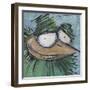 Square Bird 13a-Tim Nyberg-Framed Giclee Print