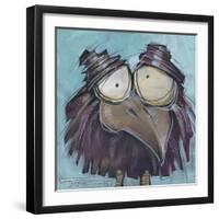 Square Bird 21A-Tim Nyberg-Framed Giclee Print