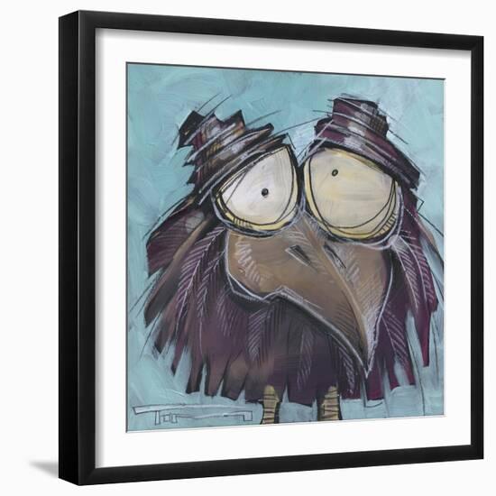 Square Bird 21A-Tim Nyberg-Framed Giclee Print