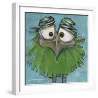 Square Bird 23B-Tim Nyberg-Framed Giclee Print