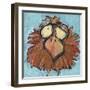 Square Bird 24A-Tim Nyberg-Framed Giclee Print