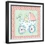 Square Card Baby in Carriage-Effie Zafiropoulou-Framed Giclee Print