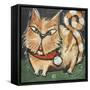 Square Cat-Tim Nyberg-Framed Stretched Canvas