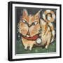 Square Cat-Tim Nyberg-Framed Giclee Print