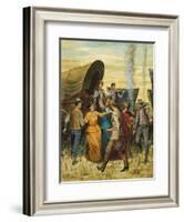 Square Dance-null-Framed Giclee Print