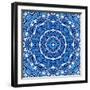 Square Decorative Design Element-epic44-Framed Art Print