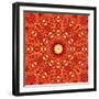 Square Decorative Design Element-epic44-Framed Art Print