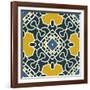 Square Decorative Design Element-epic44-Framed Art Print