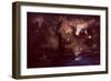 Square Denfert-Rochereau-Daniel Cacouault-Framed Giclee Print