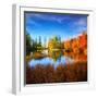 Square Fall-Philippe Sainte-Laudy-Framed Photographic Print