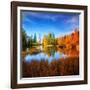 Square Fall-Philippe Sainte-Laudy-Framed Photographic Print