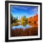 Square Fall-Philippe Sainte-Laudy-Framed Photographic Print