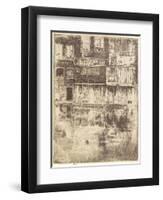 Square House, Amsterdam, 1889-James Abbott McNeill Whistler-Framed Giclee Print