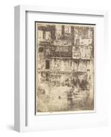 Square House, Amsterdam, 1889-James Abbott McNeill Whistler-Framed Giclee Print