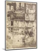Square House, Amsterdam, 1889-James Abbott McNeill Whistler-Mounted Giclee Print