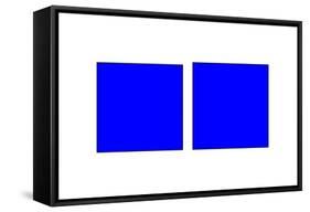 Square Illusion - Vertical Lines Appear Longer-Science Photo Library-Framed Stretched Canvas