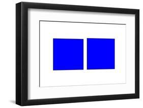 Square Illusion - Vertical Lines Appear Longer-Science Photo Library-Framed Photographic Print