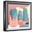 Square Mile Cityscape-Claire Huntley-Framed Giclee Print