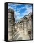 Square of the 1,000 Columns, Chichen Itza, Mexico-Lisa S. Engelbrecht-Framed Stretched Canvas