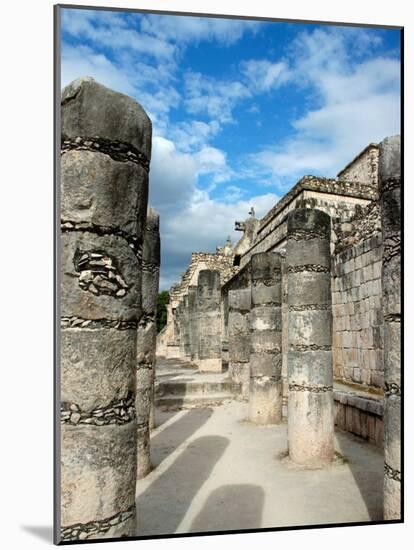 Square of the 1,000 Columns, Chichen Itza, Mexico-Lisa S. Engelbrecht-Mounted Photographic Print