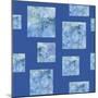Square Pattern On Dark Blue-Summer Tali Hilty-Mounted Giclee Print