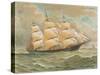 Square Rigged Sailing Ship-null-Stretched Canvas