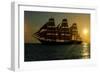 Square Rigger; Dar Pormorza,Sail Race, Operation Sail Tall Ships; Sail Training Assoc…, 1976 (Photo-Kenneth Garrett-Framed Giclee Print