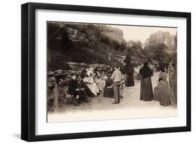 Square Saint Pierre, Montmartre, Paris, 1904-null-Framed Giclee Print