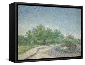 Square Saint-Pierre, Paris, 1887-Vincent van Gogh-Framed Stretched Canvas