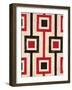 Square Textile-Hope Smith-Framed Art Print