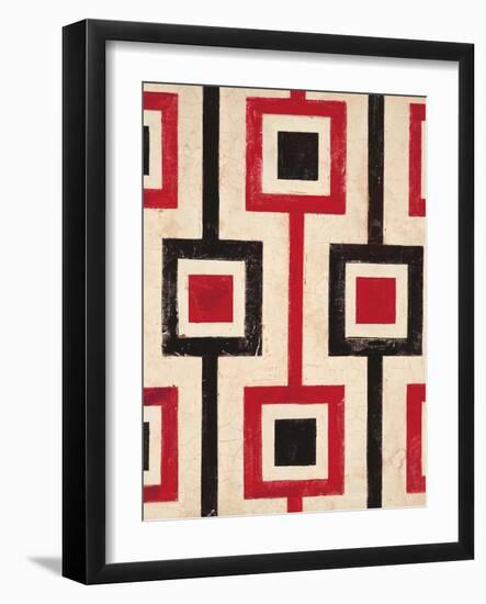 Square Textile-Hope Smith-Framed Art Print