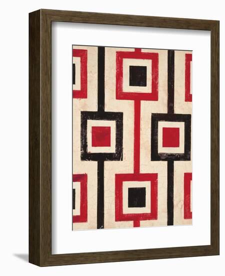 Square Textile-Hope Smith-Framed Art Print